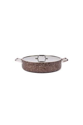 Brioni Stone-Age Terra 32 cm Basık Tencere SHT-127