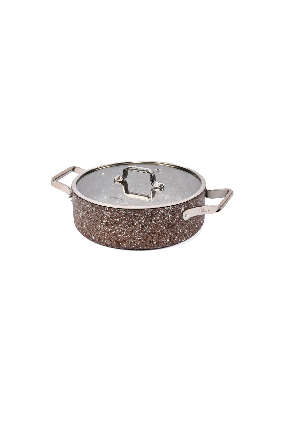 Brioni Stone Age Terra 24 cm Basık Tencere SHT-123