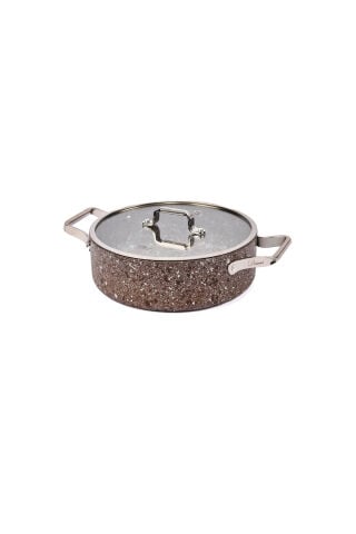 Brioni Stone Age Terra 24 cm Basık Tencere SHT-123