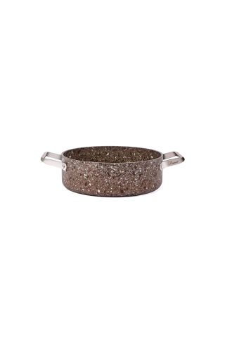 Brioni Stone Age Terra 24 cm Basık Tencere SHT-123