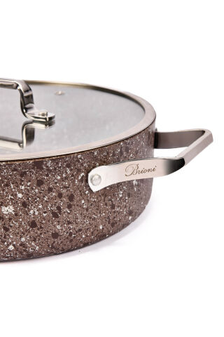 Brioni Stone Age Terra 24 cm Basık Tencere SHT-123
