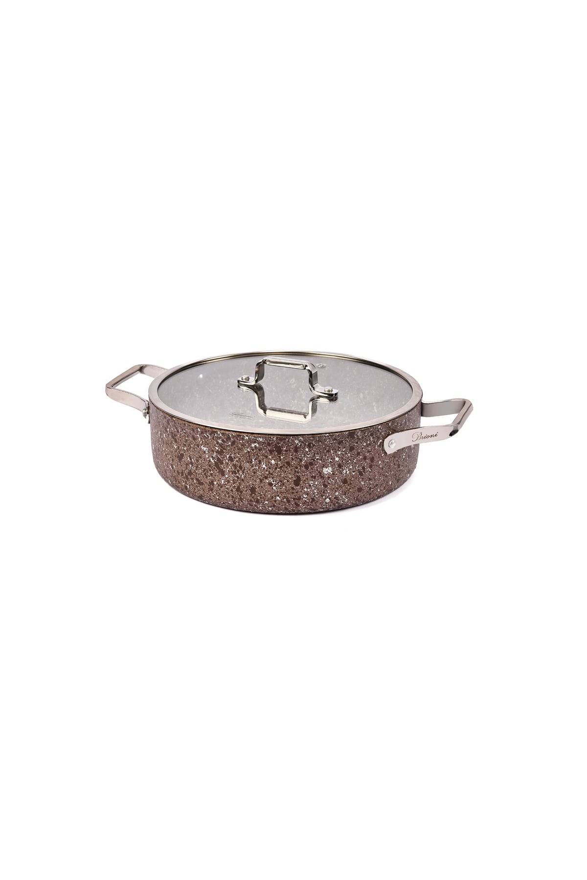 Brioni Stone Age Terra 26 cm Basık Tencere SHT-124