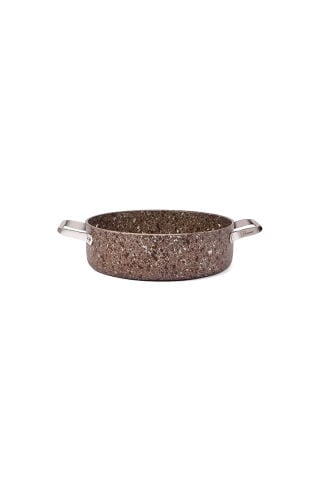 Brioni Stone Age Terra 26 cm Basık Tencere SHT-124