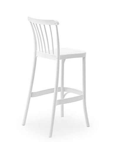 Gozo Bar Sandalye 75cm Beyaz