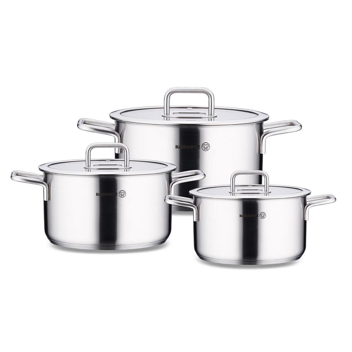 Korkmaz Stella 6 Parça Tencere Seti A2930