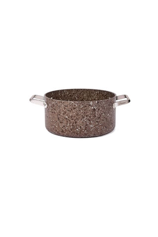 Brioni Stone Age Terra 24 cm Derin Tencere SHT-132