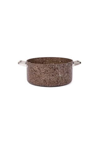 Brioni Stone Age Terra 28 cm Derin Tencere SHT-134