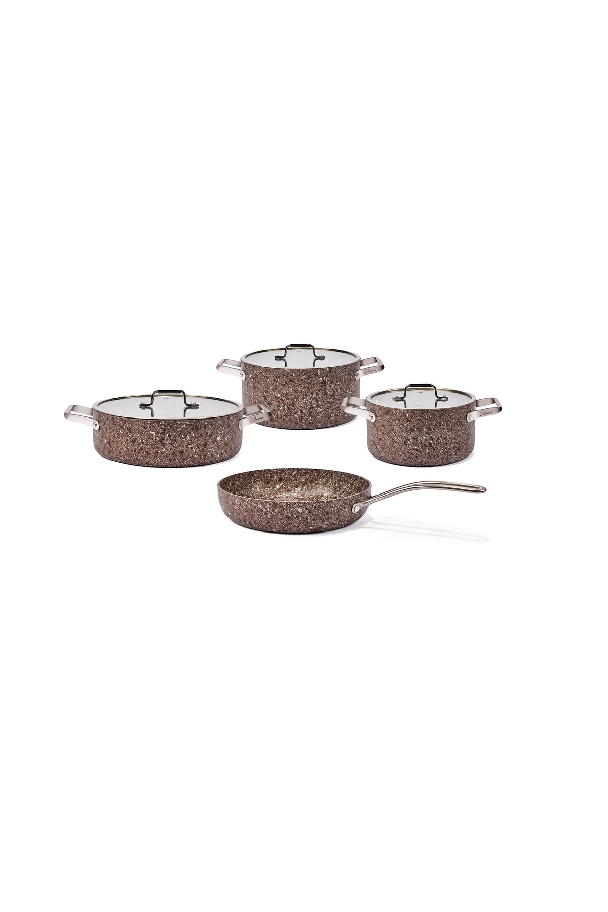 Brioni Stone Age Terra 7 Parça Tencere Seti SHT-11101