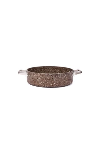 Brioni Stone Age Terra 28 cm Basık Tencere SHT-125
