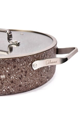 Brioni Stone Age Terra 28 cm Basık Tencere SHT-125