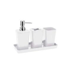 T.Concept Banyo Seti 4 Parça Beyaz