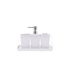 T.Concept Banyo Seti 4 Parça Beyaz