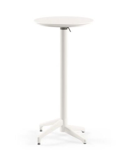 Moon Katlanır Bar Masası 60Q Beyaz (SADECE ANTALYA MERKEZ TESLİMATLI)