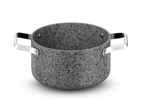 Brioni Stone-Age 30 cm Çizilmez Yanmaz Yapışmaz İndüksiyonlu Derin Tencere