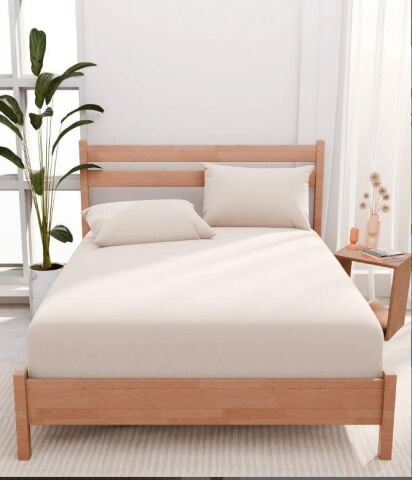 Apricitas Home Tek Kişilik 100x200 Çarşaf Seti Urban Krem AP52T20210955