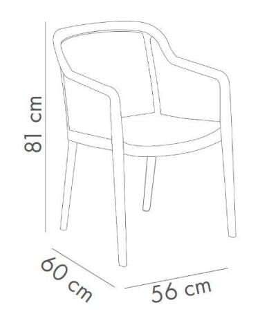 Octa Koltuk Sandalye Vizon