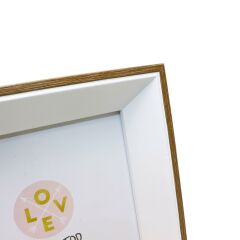 T.Concept Dekoratif Ahşap Küçük Fotoğraf Çerçevesi Love