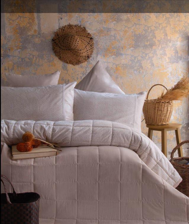 Apricitas Home Tek Kişilik Yatak Örtüsü Set İnes Bej AP83T00010023