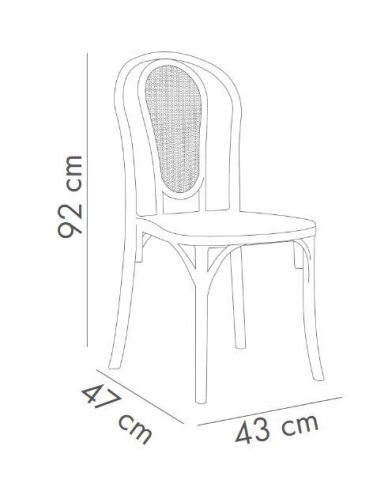 Sozo-C Sandalye Siyah