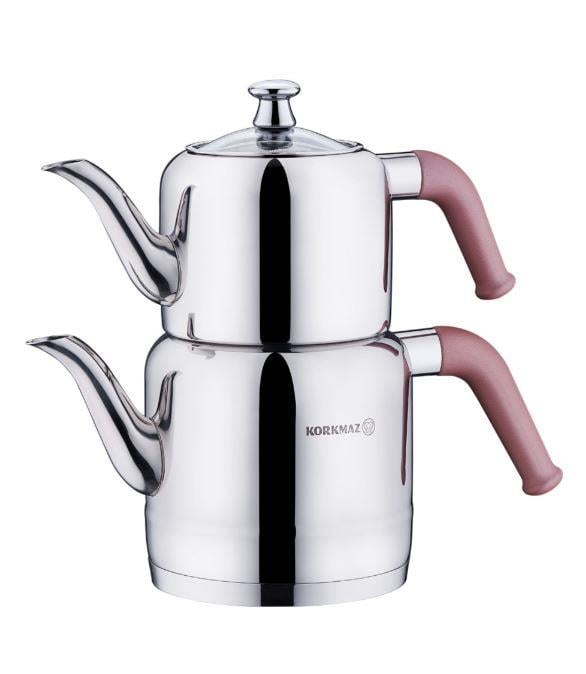 Korkmaz Riva Rosa Gold Çaydanlık Takımı 1.9 lt A189-01