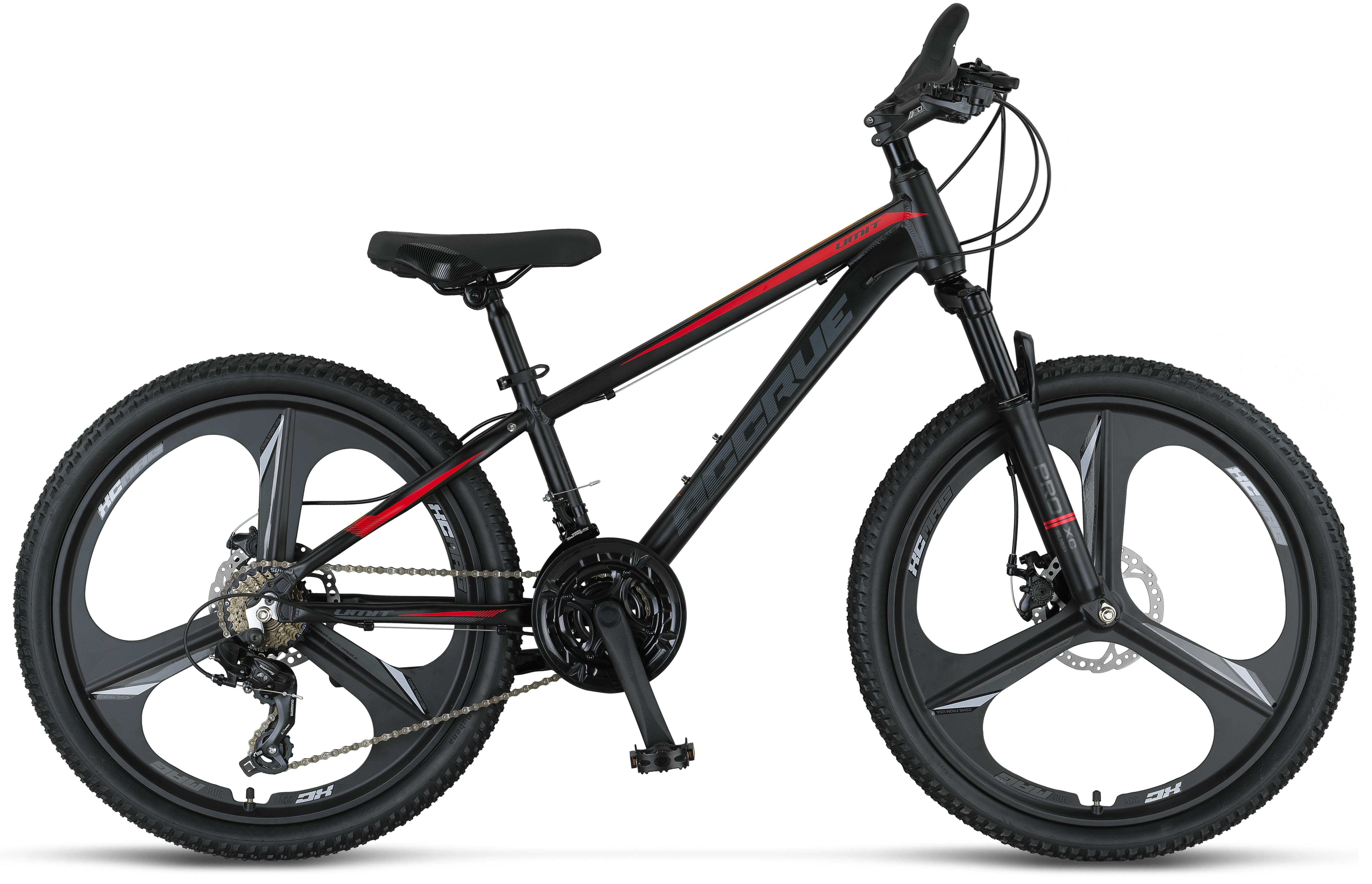 Ümit Accrue 24 Jant M.Disk 21 Vites Siyah Kırmızı