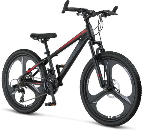 Ümit Accrue 24 Jant M.Disk 21 Vites Siyah Kırmızı