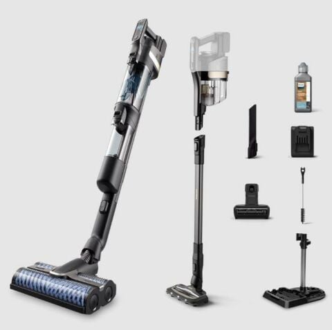 Philips 9000 Serisi Kablosuz Islak Kuru Dik Süpürge AquaTrio XW9383/01
