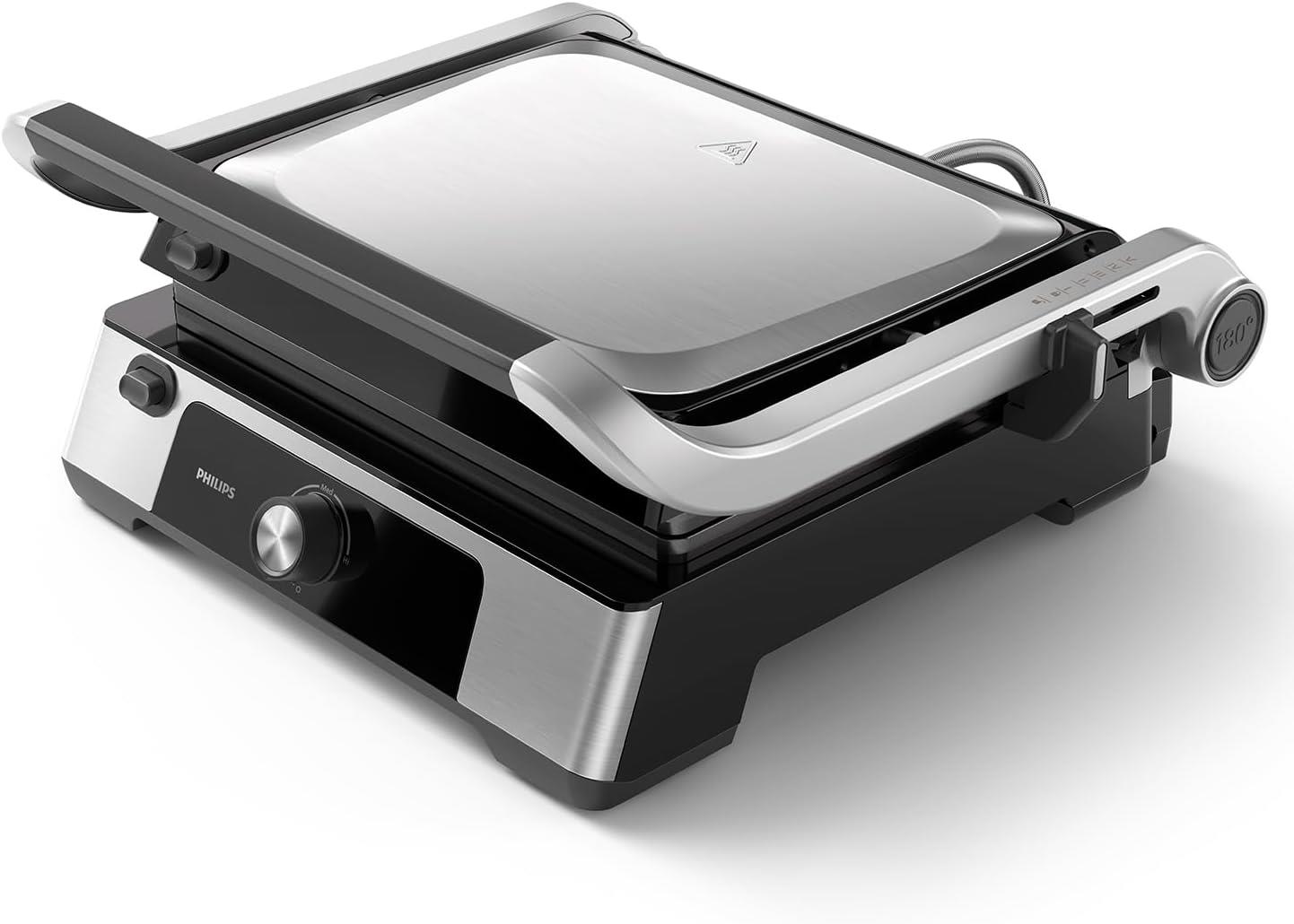 Philips 5000 Serisi Izgara ve Tost Makinesi Çıkarılabilir Yapışmaz Yüzeyli HD6301/90