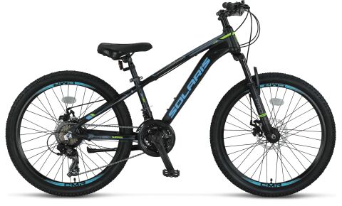 Ümit Solarıs 24 Jant M.Disk 21 Vites Dağ Bisikleti Siyah Mavi