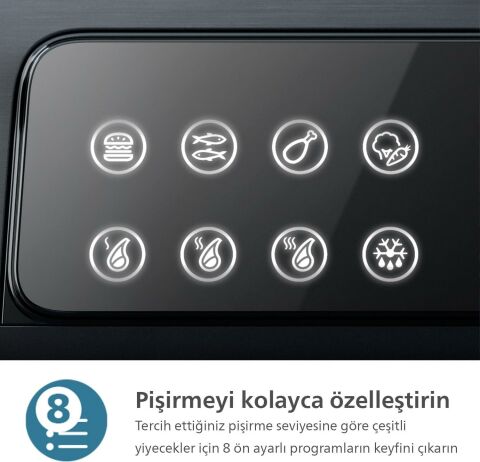 Philips 7000 Serisi Izgara Ve Tost Makinesi Yapışmaz Çıkarılabilir Plakalı Ve Dijital Ekranlı HD6307/70