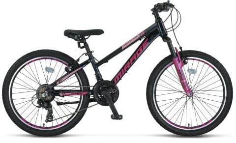 Ümit Mirage 24 Jant V Fren 21 Vites Dağ Bisikleti Siyah Pembe