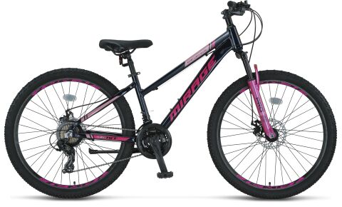 Ümit Mirage 26 Jant M.Disk 21 Vites Dağ Bisikleti Siyah Pembe