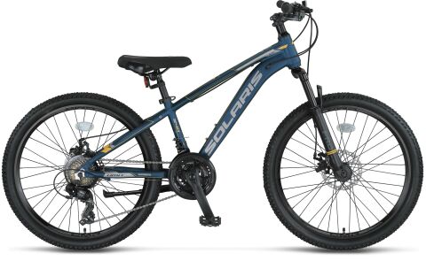 Ümit Solarıs 26 Jant M.Disk 21 Vites Dağ Bisikleti İndigo Mavi Turuncu