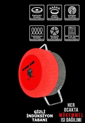 Brioni Stone-Age 6 Parça Çizilmez Yanmaz Yapışmaz İndüksiyonlu Midi Tencere Seti 16 cm,18 cm, 20 cm