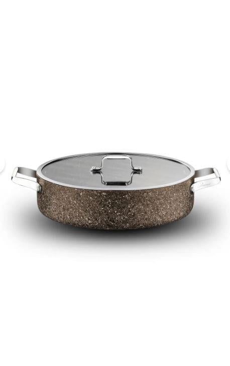 Brioni Stone Age Terra 30 cm Basık Tencere SHT-126