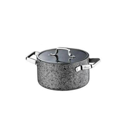 Brioni Stone-Age 18 cm Çizilmez Yanmaz Yapışmaz İndüksiyonlu Derin Tencere