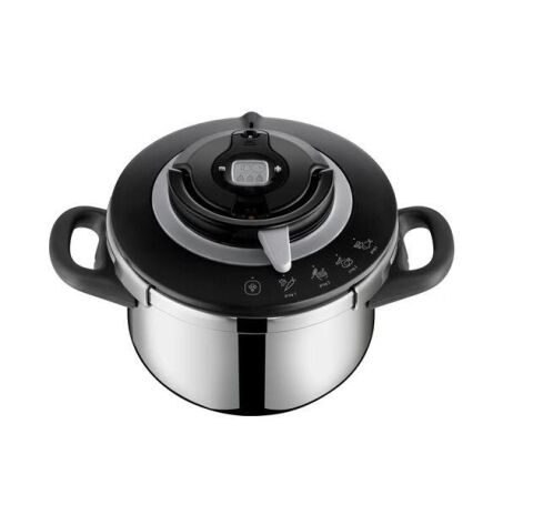 TEFAL Clipso+ Chef 4,5 Litre 4 Pişirme Programlı Düdüklü Tencere - 1510002661