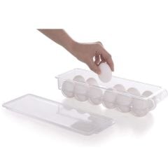 Primanova Kapaklı Yumurta Saklama Kabı Şeffaf M-E65-16-102263