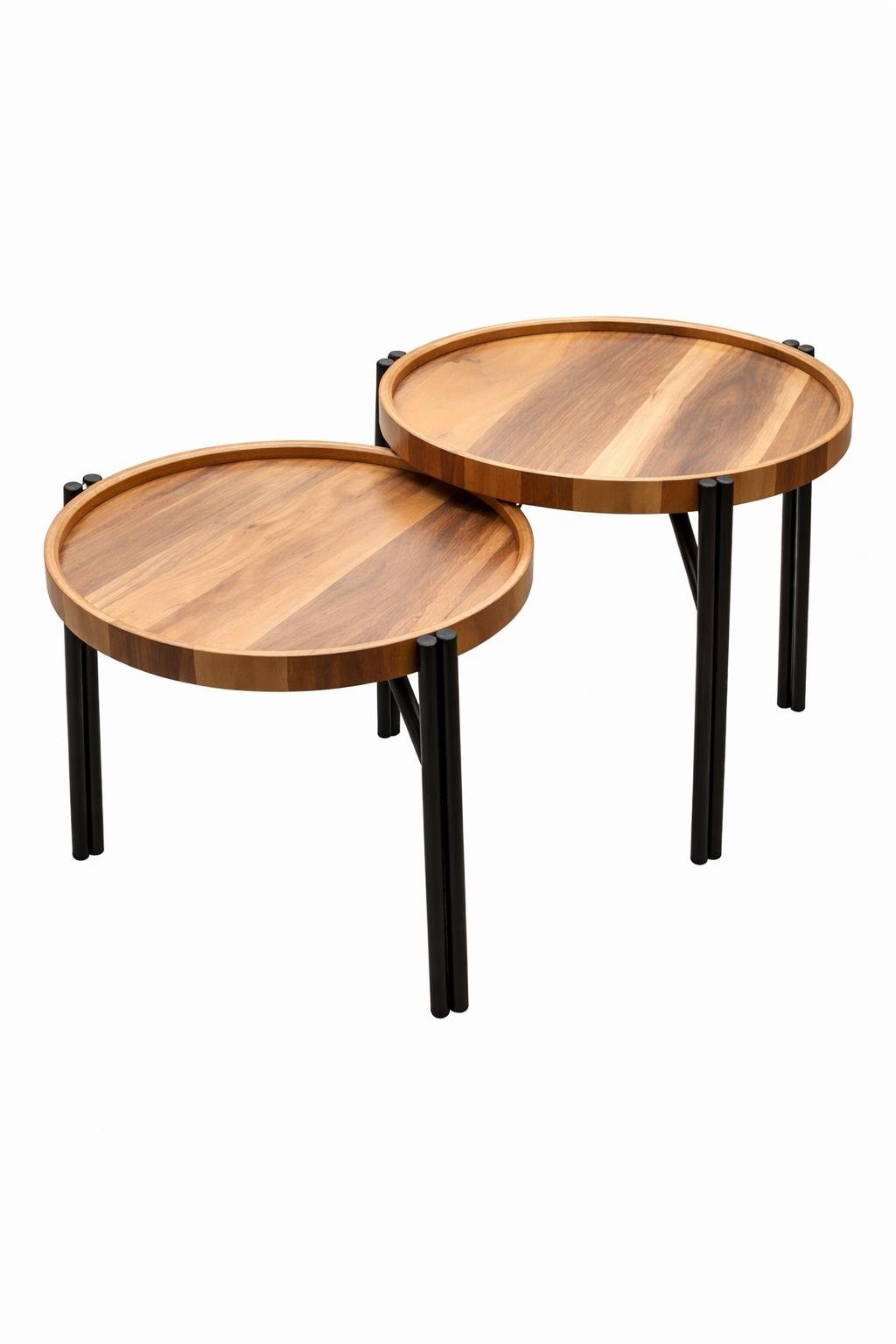 Discover Yan Sehpa 2 li Ceviz ( SADECE ANTALYA MERKEZ TESLİMAT )