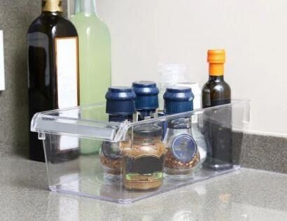 Şeffaf Plastik Çok Amaçlı Buzdolabı Ve Raf Düzenleyici