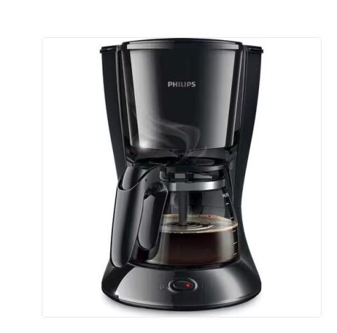 HD7461/20 Filtre Kahve Makinesi Siyah/Siyah