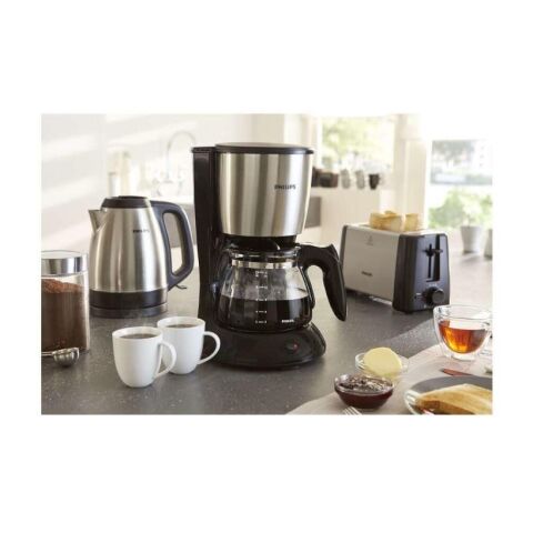 HD7462/20 Filtre Kahve Makinesi İnox/Siyah