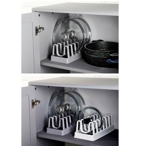 T.Concept 7 Bölmeli Tencere Tava Kapak Düzenleyici