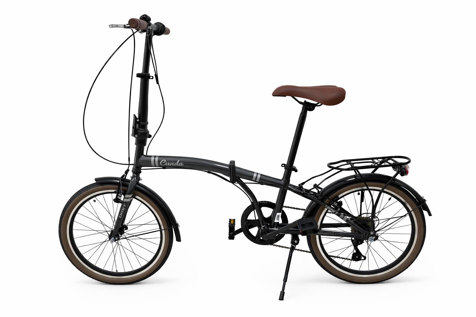 Ümit Cunda 20 Jant V Fren 6 Vites Katlanır Bisiklet Antrasit Silver