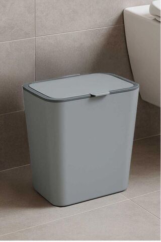 Primanova Flip 2li Gri Banyo Seti M-SAS19-07