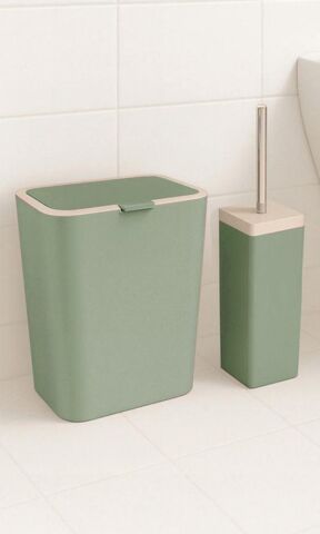 Primanova Flip 2li Yeşil Banyo Seti M-SAS19-05