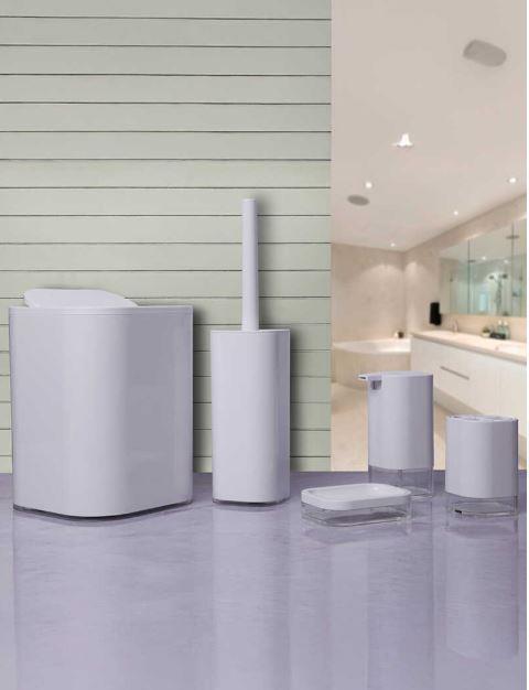 Primanova Klar Beyaz 5li Banyo Seti D-S20600