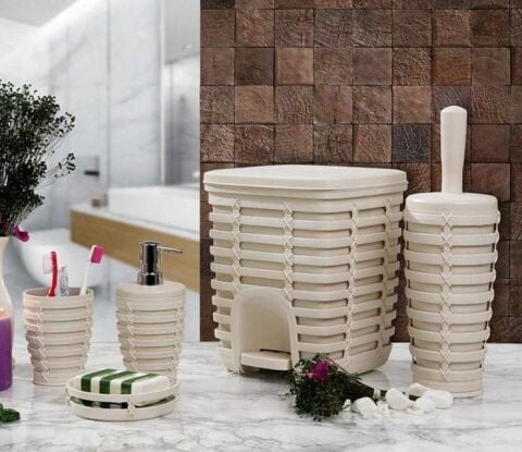 Primanova Palm Bej 5li Banyo Seti M-SAS06-09