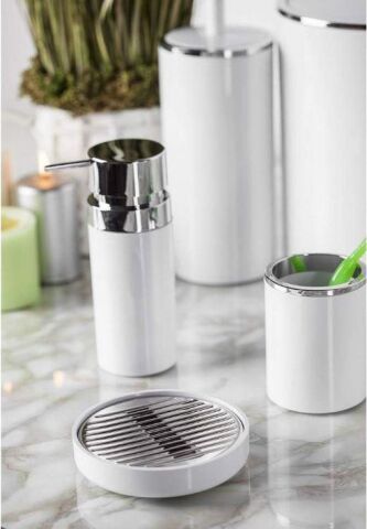 Primanova Lenox Beyaz 5Li Banyo Seti M-SAS03-01