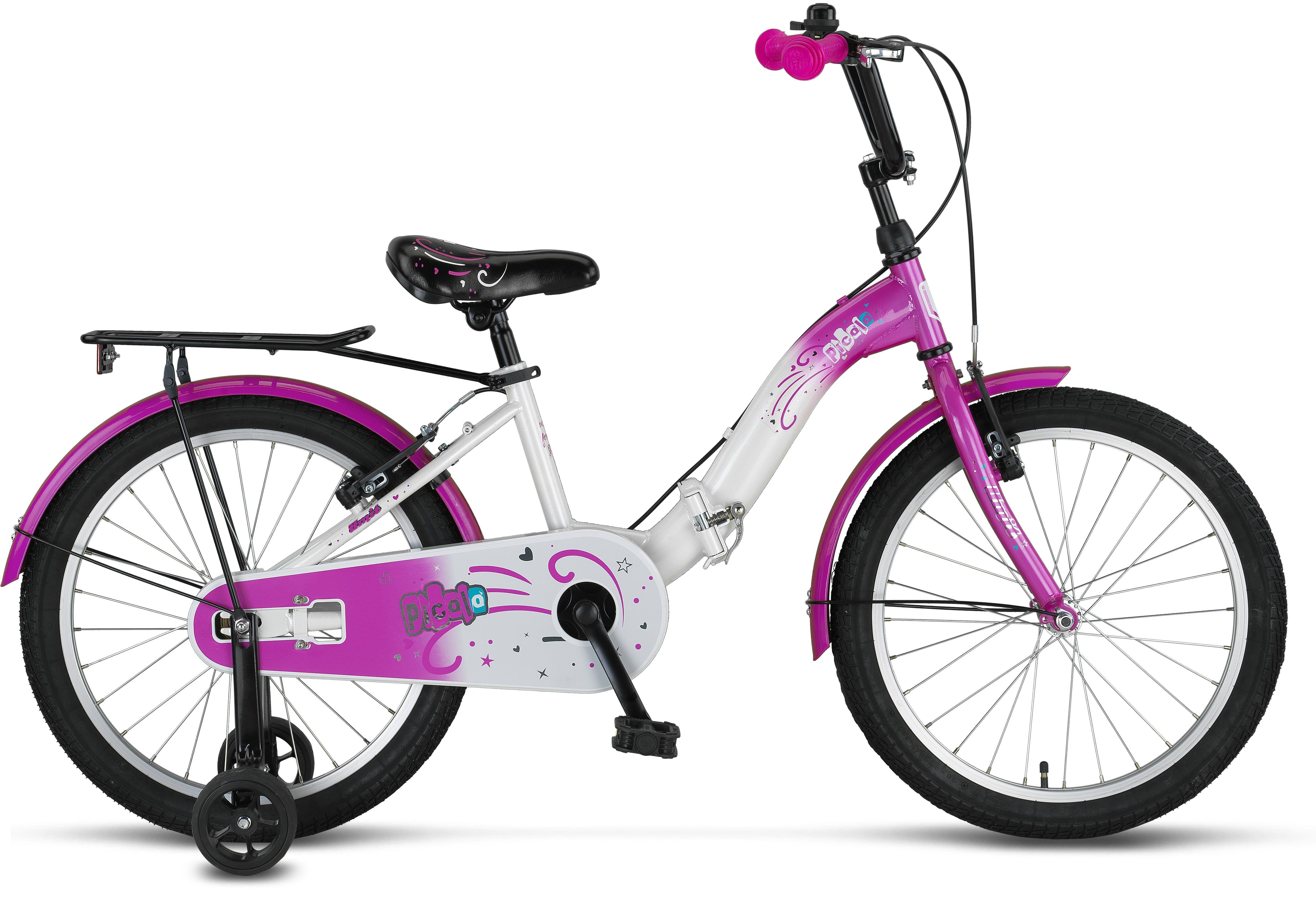 Ümit Pıcolo 20 Jant Çocuk Bisikleti Beyaz-Pembe